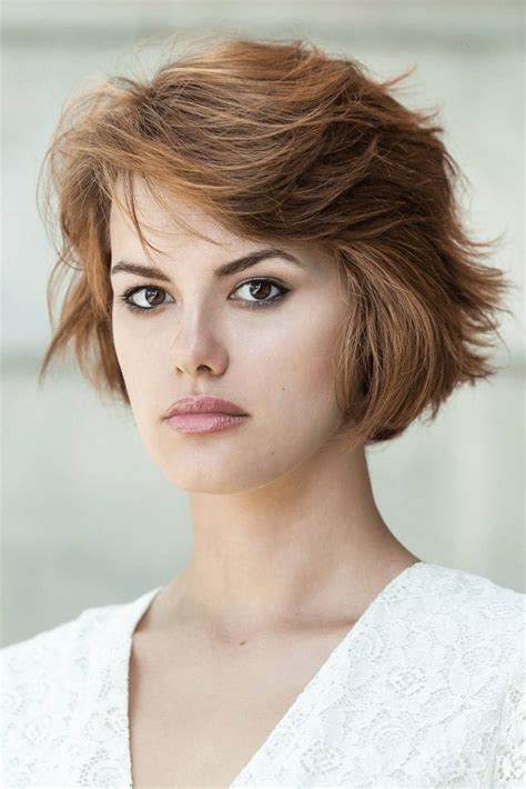 Check spelling or type a new query. Short Haircuts for Round Face Shape - 60+