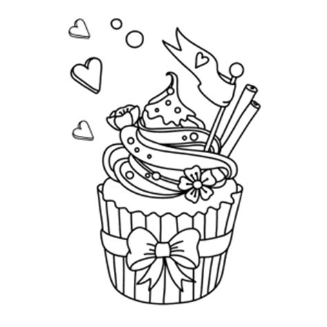 En ook misschien een kleurplaat masker om te knutselen tijdens het eenhoornfeestje. Cupcakes kleurplaten | Leuk voor kids