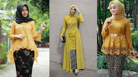 Baju Kebaya Warna Gold Cocok Dengan Jilbab Warna Apa Jual Setelan