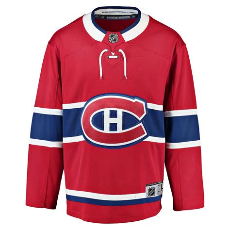 Montreal Canadiens Nhl Premier Youth Replica Home Hockey Jersey Nhl