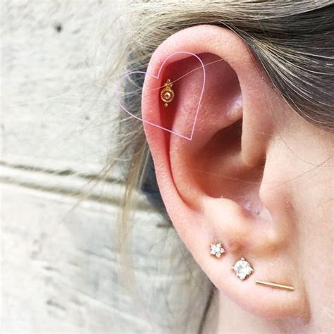 Helix Piercing 101 We Reveal All You Need To Know