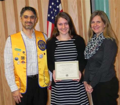 Templeton High Sophomore Wins Lions Club Speech Contest Paso Robles