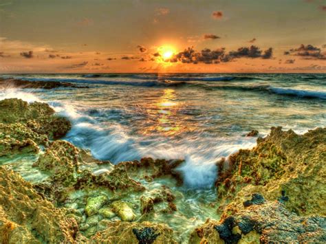 Sunset At Maui Hd Desktop Wallpaper Widescreen High Definition