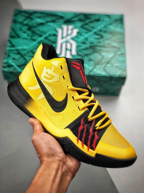 Nike Kyrie 3 Bruce Lee Tour Yellowblack Restock Sneaker Hello