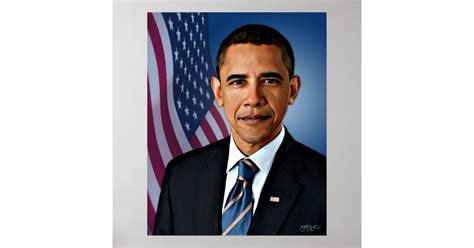 President Barack Obama Poster Zazzle