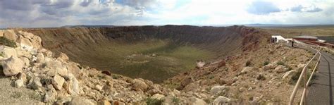 Ritebook The Giant Barringer Meteor Crater In Arizona