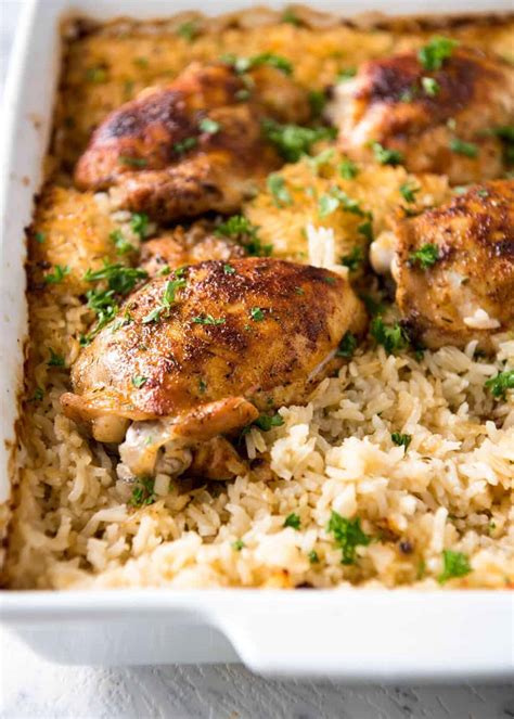 Oven Baked Chicken And Rice No Stove RecipeTin Eats