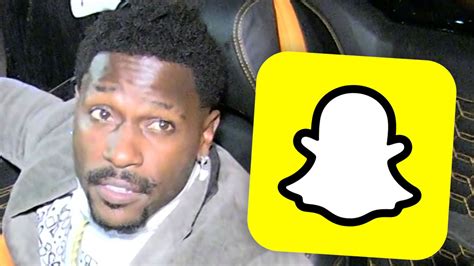 Antonio Brown Claims His Snapchat Was Hacked After Posting Explicit Pic With Ex Worldnewsera
