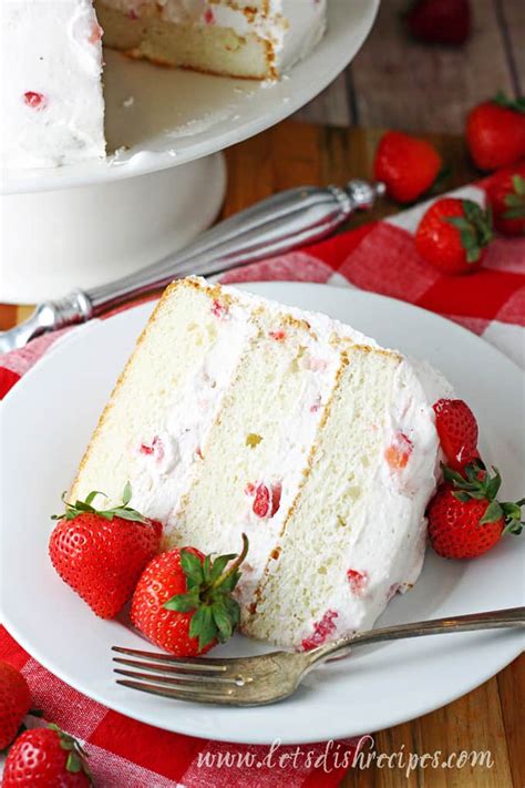 How to make tres leches cake: Strawberries & Cream Cake | Let's Dish Recipes