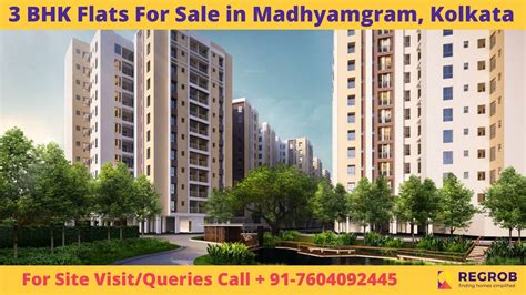 3 Bhk Flats In Madhyamgram Kolkata Properties For Sale