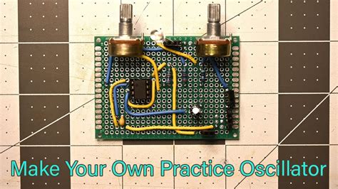 Morse Code Oscillator For CW Practice With 555 Timer YouTube