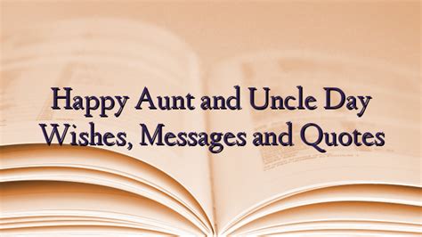 happy aunt and uncle day wishes messages and quotes technewztop
