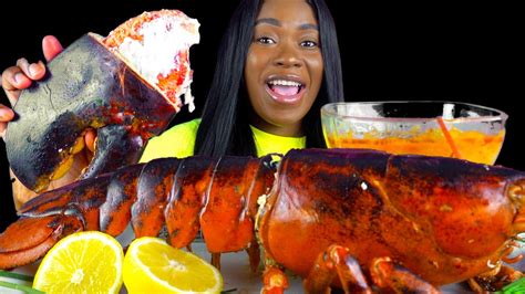 LOBSTER SEAFOOD BOIL MUKBANG SPICY SEAFOOD EATING SHOW YouTube