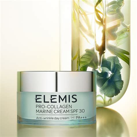 Elemis Pro Collagen Marine Cream Spf 30 Lightweight Anti Wrinkle Daily Face Moisturizer Firms