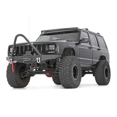 Rough Country Front Winch Bumper 1984 2001 Jeep Cherokee Xj