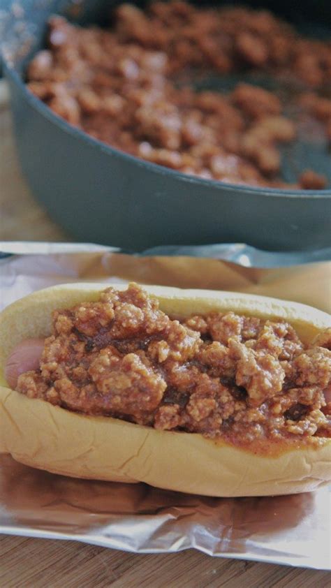 This was the best hot dog ive ever had in my entire life. Southern Hot Dog Chili Recipe | Divas Can Cook