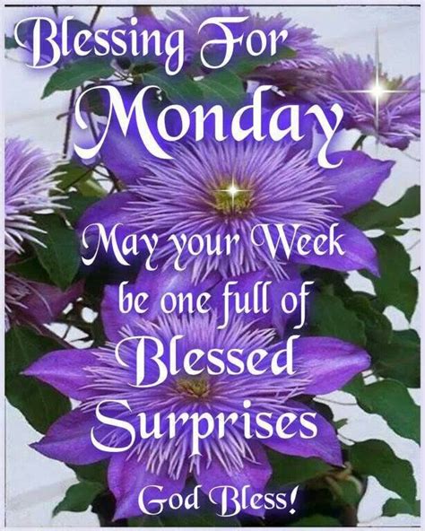 Monday Lilac Flowers Monday Morning Blessing Monday Morning Quotes Good Monday Morning Good
