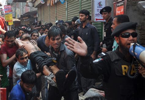 Garment Workers Stage Protest In Bangladesh After Deadly Fire The New