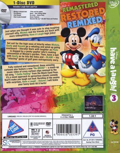 Have A Laugh With Mickey Vol3 Dvd Dvd Buy Online In South