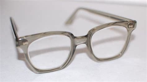 Vintage 40 S Horn Rimmed Safety Glasses Classic Style Etsy Horn Rimmed Glasses Glasses