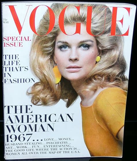 Vogue May 1967 Candace Bergen Cover Vogue Magazine Vintage Vogue