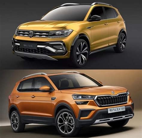 Skoda Kushaq VS VW Taigun Design Comparison