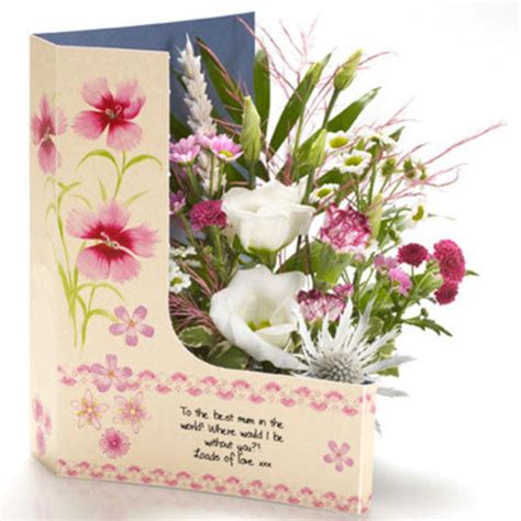 Flower Cards Flowers In A Card Free Uk Delivery Flowers By Post