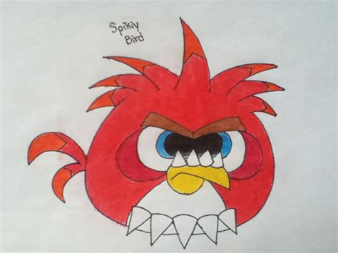 Angry Birds Ocs Spiky Bird By Angrywhitebird On Deviantart
