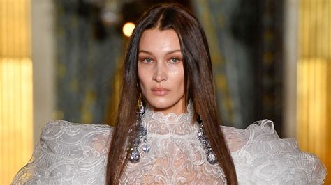 bella hadid gave us a rare peek at how she s living with lyme disease
