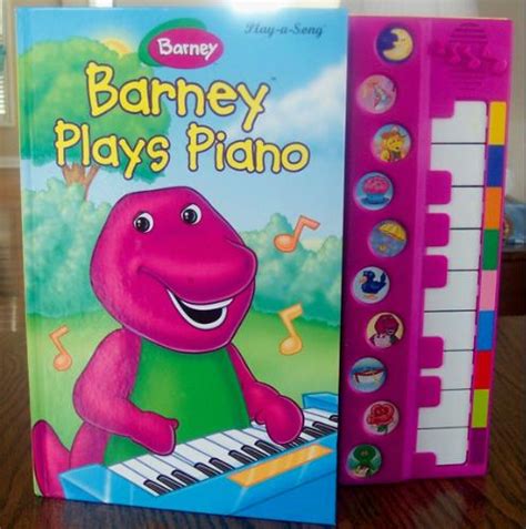Barney Plays Piano Play A Song Large Interactive Book Various