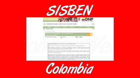 Cédula de ciudadanía documento de ciudadano extranjero registro civil tarjeta de identidad permiso especial de permanencia documento nacional de identidad. Como consultar el puntaje del sisben - YouTube