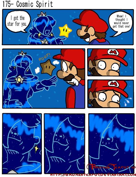Cosmic Spirit By Brokenteapot On Deviantart Mario Comics Super Mario