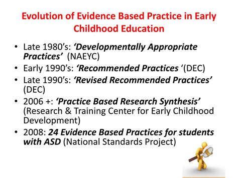 Ppt Evidence Based Practices For Autism In The Early Childhood