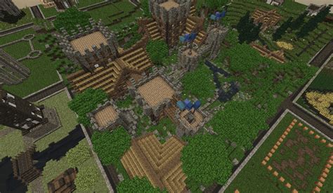 Medieval Server Spawn Minecraft Map