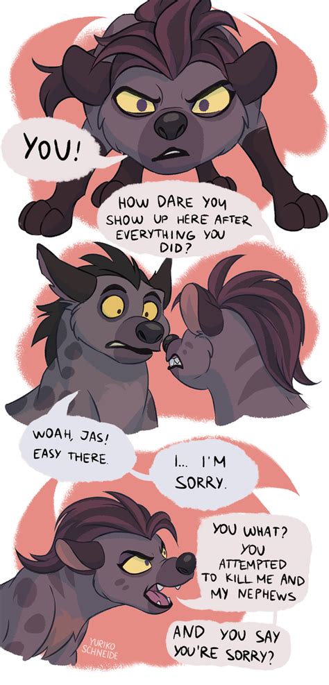 How Dare You By Yurikoschneide Hyena Lion King Lion King Ii Lion King