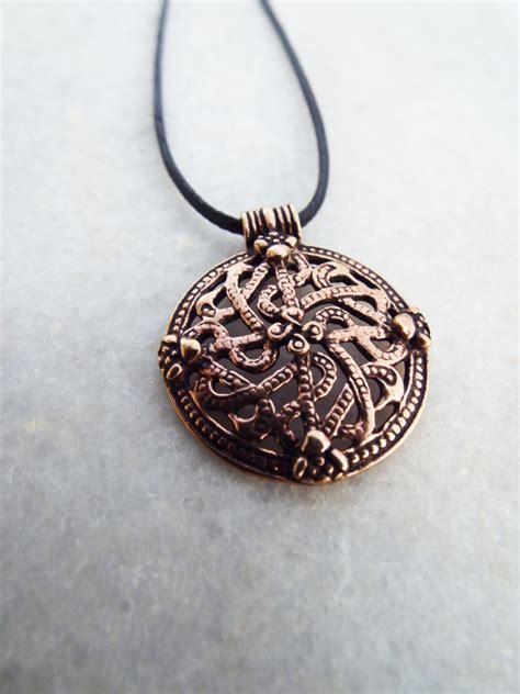 Copper Celtic Viking Pendant