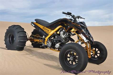 Raptor 700 Under Tail Drag Duals Monster Quad Atv Products