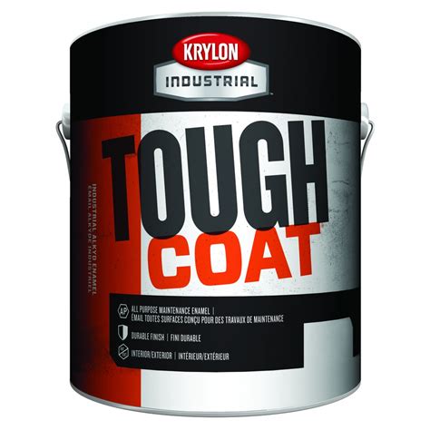 Krylon Industrial K00530101 16 Tough Coat Alkyd Enamel Osha Red Gloss