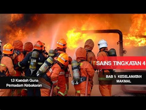 Belajar Sains T Kaedah Guna Pemadam Kebakaran Pass Youtube