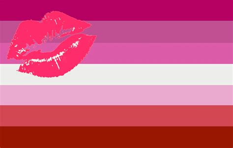 lipstick lesbian flag sexualdiversity