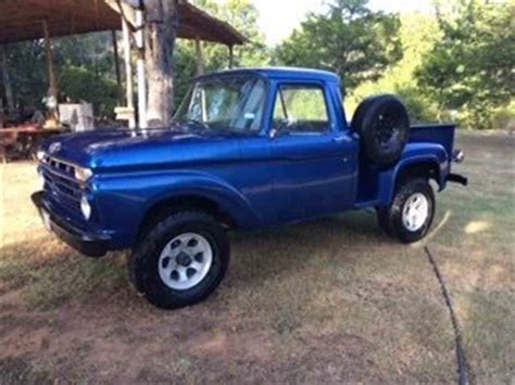 1966 Ford F100 Stepside 4x4 For Sale Cc 1015598
