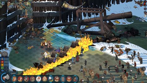 The Banner Saga 3 Survival Mode Official Promotional Image Mobygames