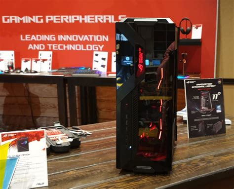 Asus Rog Z11 Itx Chassis Is Unlike Anything We Have Ever Seen Ces