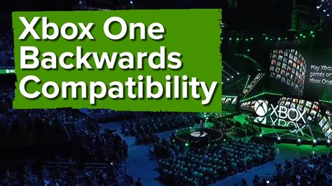 Microsoft Announces Xbox One Backwards Compatibility E3 2015 Youtube