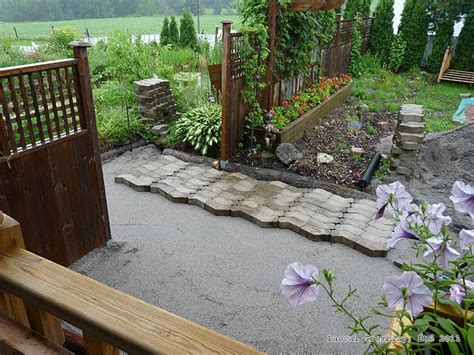 Maybe you would like to learn more about one of these? Walkway Paver with Recycled Retaining Wall Blocks - Paving ...
