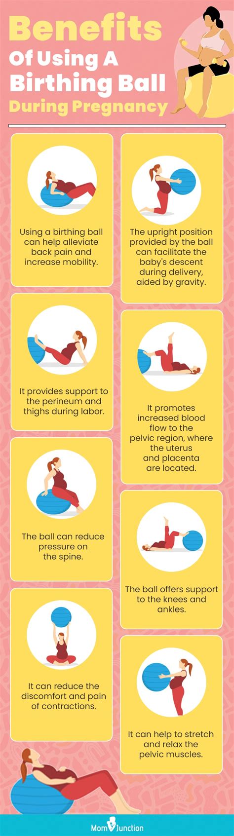 10 Benefits Of Birthing Ball Exercises During Pregnancy