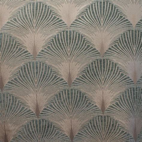 4 M Fibre Naturelle New York Velvet Art Deco Upholstery Fabric Liberty