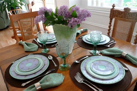 Tablescape Table Settings For Different Occasions Traditional