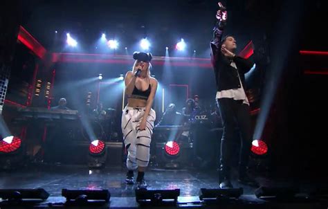 G Eazy And Bebe Rexha Perform Me Myself And I On The Tonight Show
