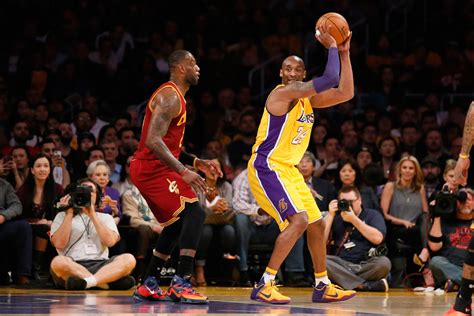 Kobe And Lebron Wear Nike Players Editions For Final Matchup Photos